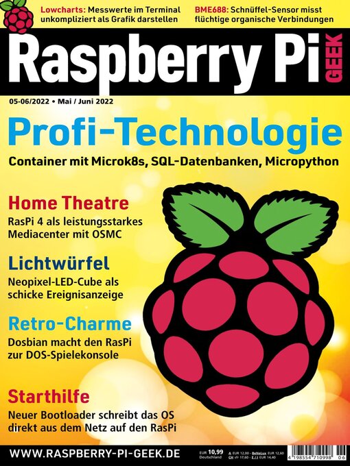 Title details for Raspberry Pi Geek by Computec Media GmbH - Available